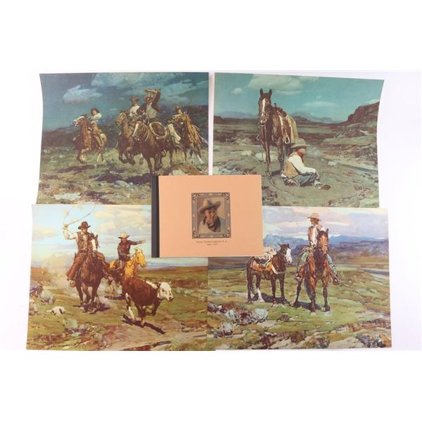 Lot of Frank Tenney Johnson Prints