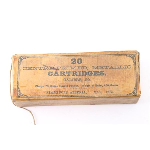 Frankfurt Arsenal 50-70 Unopened Box Ammo