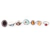 Image 1 : Zuni Sunface Ring & 6 Others.