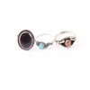 Image 2 : Zuni Sunface Ring & 6 Others.