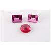 Image 2 : Lot of 3 Pink Topaz Loose Stones
