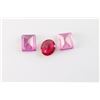 Image 3 : Lot of 3 Pink Topaz Loose Stones