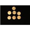 Image 1 : Lot of 6 Small Gold Coins