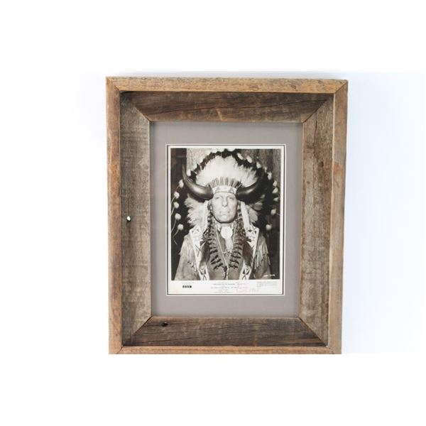 Signed Photograph of Iron Eyes Cody