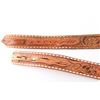Image 3 : Lot of 2 Tooled Leather Belts.