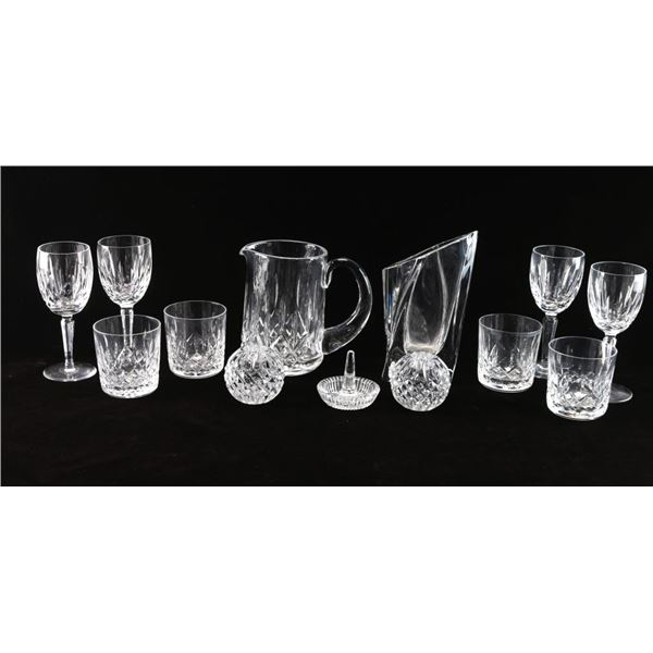 Collection of Waterford Crystal.