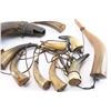 Image 3 : Collection of 10 Powder Horns.