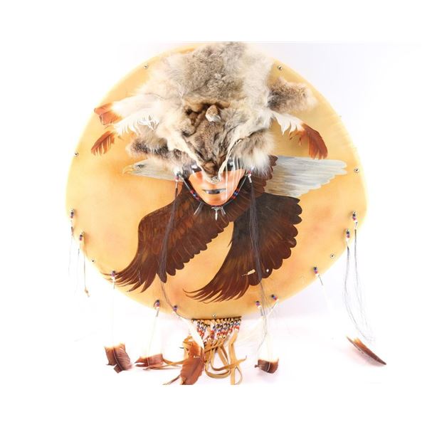 Native American Warrior Shield