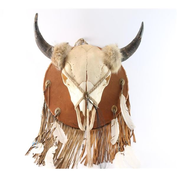 Bison Skull Mount