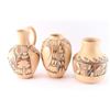 Image 1 : Lot of 3 Hopi Polychrome Pots
