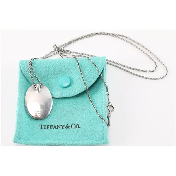 Tiffany & Co. Cancer Zodiac Necklace.
