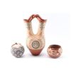 Image 1 : Lot of 3 Native American Pots