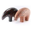 Image 1 : Lot of Two Navajo Pottery Bears