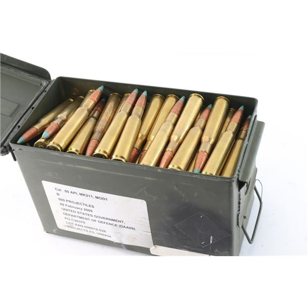 Lot of .50 BMG Blue Tip Ammo