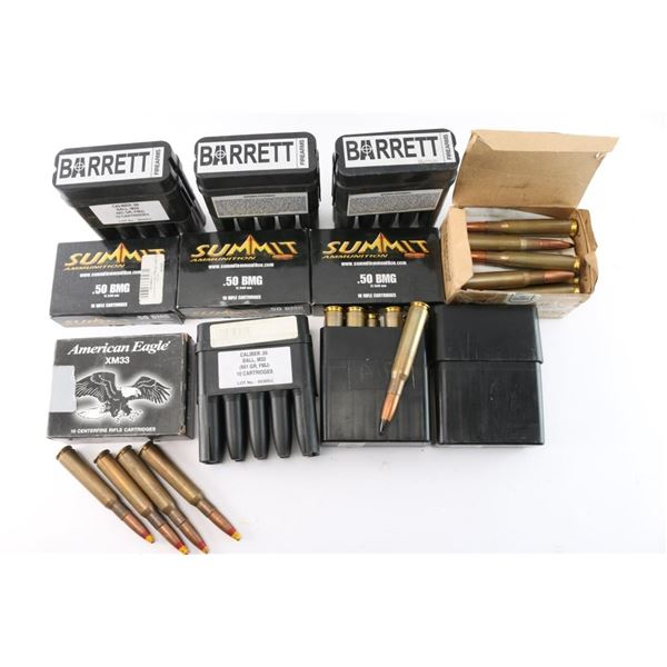 Lot of .50 BMG Mixed Ammo