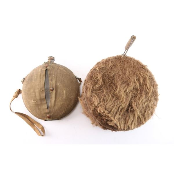 Lot of 2 Frontier Era Canteens.