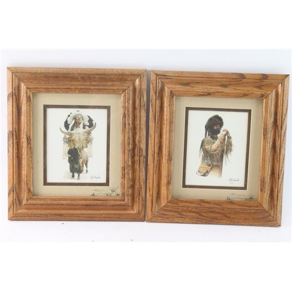 Lot of 2 Earl Cacho Prints