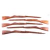 Image 1 : Lot of 5 Mosin Nagant M91/30 Rifle Stocks