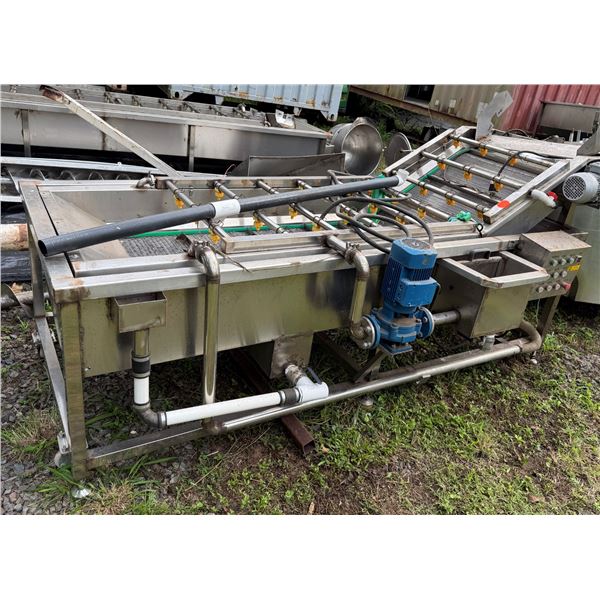 Bubble Wash Line 48" x 9.5' x 34"H