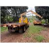 Image 22 : 1989 International Flatbed Truck w/ Knuckle Boom Crane (Starts & Runs - See Video)