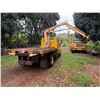Image 23 : 1989 International Flatbed Truck w/ Knuckle Boom Crane (Starts & Runs - See Video)