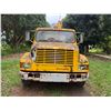 Image 2 : 1989 International Flatbed Truck w/ Knuckle Boom Crane (Starts & Runs - See Video)