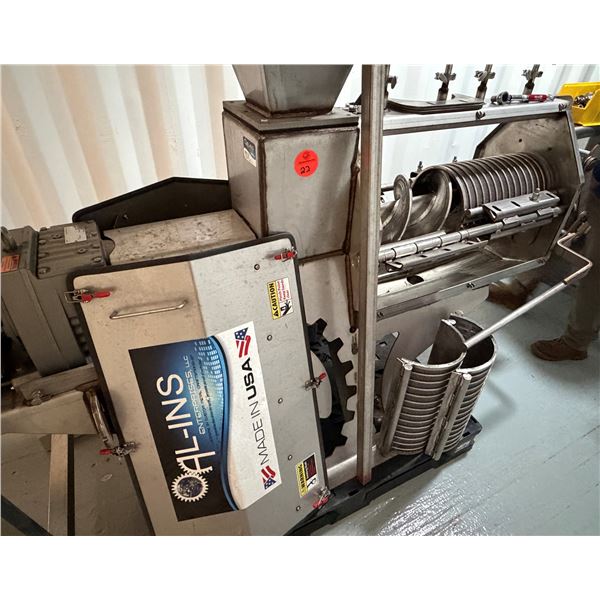 Al-Ins MS-10 10" Screw Press Separator