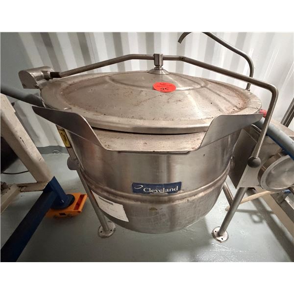 Cleveland Kettle w/ Lid 25 Gallon Capacity 26" Dia, 19"H