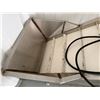 Image 4 : Stainless Lift Conveyor w/ Bottom Hopper 4' x 28" (fan not included)