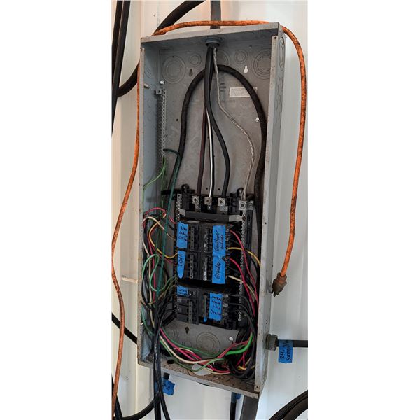 3PH Breaker Panel w/ Breakers
