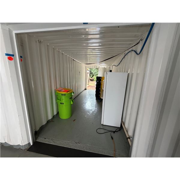 Metal 20' Processing Container (contents not included)