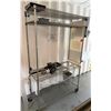 Image 1 : Metal Mesh Rolling 3-Tier Rack 48" x 18" x 77"H (contents not included)