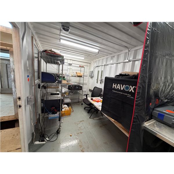 20' Processing Container (contents not included)