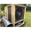Image 9 : ECU 30kW John Deere Diesel Generator Meter Reads 1438 Hours w/ Trailer