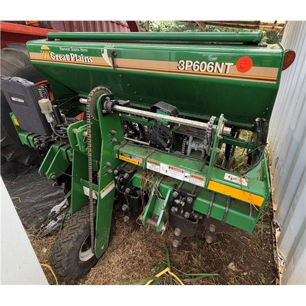 Great Plains 3P606NT 3-Point Mounted No-Till GrainDrill