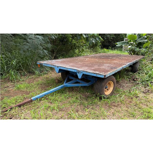 Towable Farm Trailer, 9000lb GVW, 16'L x 8'7" W