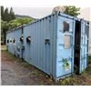 Image 1 : Huber Rotary Screen Water Filtration Unit Equipped in 40' High Cube Container (contents included)