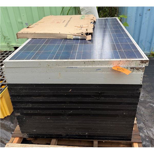 Multiple Misc Solar Panels HSP100P-L