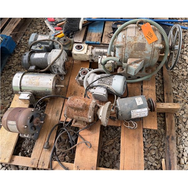Pallet Misc Electric 3PH Motors & Gear Reduction Motors