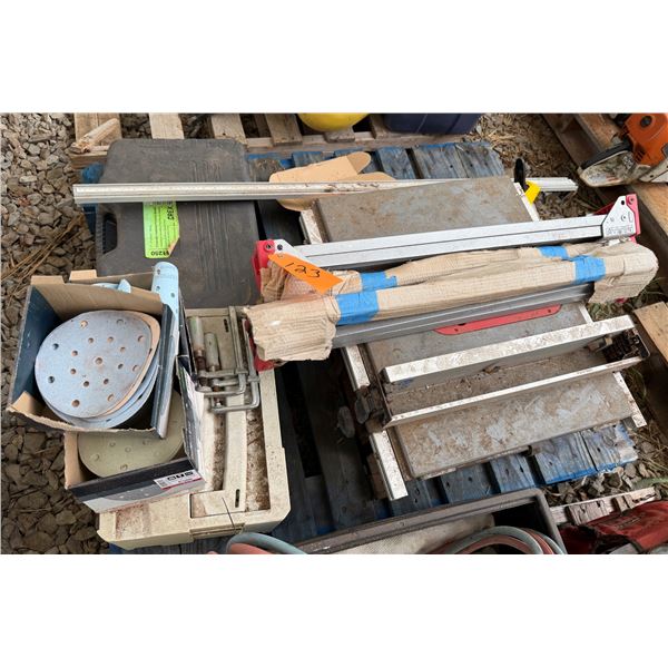 Pallet Misc Carpentry Tools