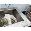Image 6 : Produce Sanitizer Tank w/ Strainer Dump