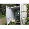 Image 10 : White 20' Shipping Container (contents not included)