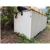 Image 2 : White 20' Shipping Container (contents not included)
