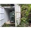 Image 9 : White 20' Shipping Container (contents not included)