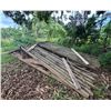 Image 1 : Qty 12 Salvaged Barn Roof Truss Pack 21'10" by 2'6"