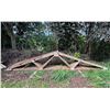Image 1 : Qty 7 Salvaged Barn Truss Pack 26' by 4'10"
