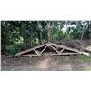 Image 1 : Qty 10 Salvaged Barn Truss Pack 24‘5“ by 4‘6“