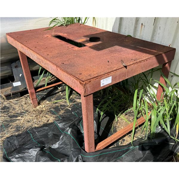 Heavy Duty Metal Work Table 66” x 42” x 37"H