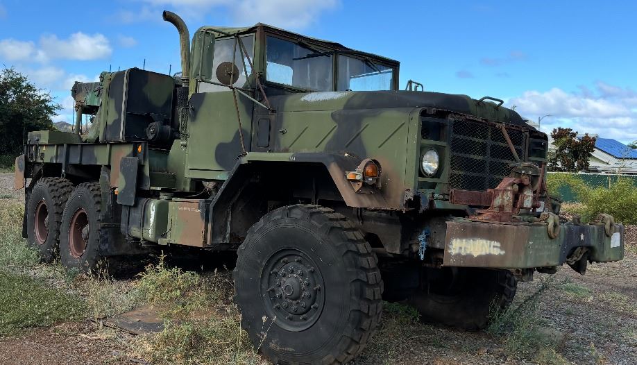 Sf 97 1986 AM General 6x6 Wrecker Tow Truck (has SF-97 from Gov't)