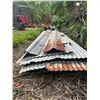 Image 3 : Misc Pallet Salvaged Metal Roofing 10' L